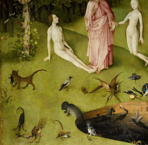 The Creation, detail, 15th-16th century (oil on panel)