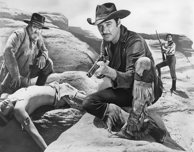 Chubby Johnson And Errol Flynn