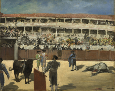 Bullfight, 1865-66 (oil on canvas)

