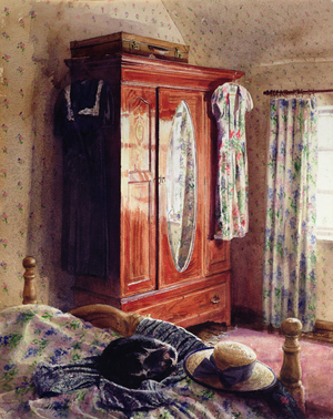 Wardrobe (w/c on paper)