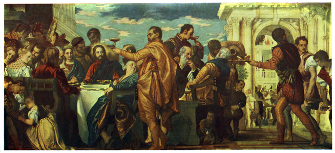 Jesus turns water into wine - Bible