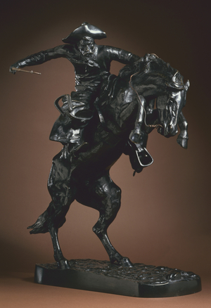 The Bronco Buster, 1894-5 (bronze)

