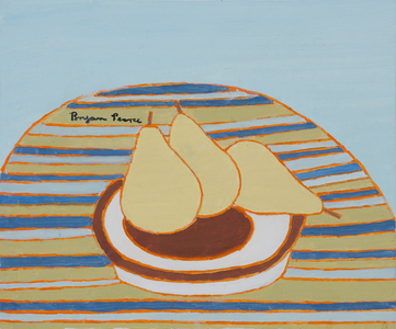 Three Pears, 1987 (oil on board)