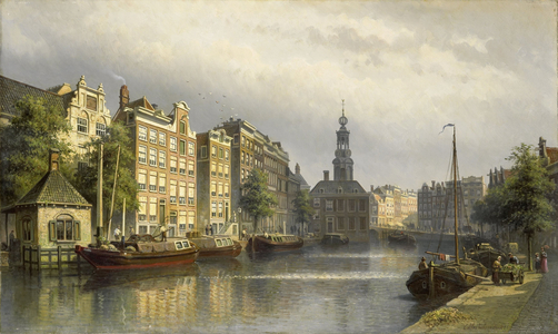The Singel, 1884 (oil on canvas)