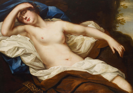 Diana at rest (oil on canvas)
