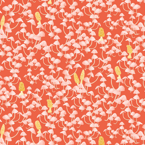 Mushroom pattern colorway 1, 2022 (graphite pencil & digital)