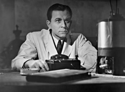 Joachim Gottschalk in 'Flucht ins Dunkel', 1939 (b/w photo)