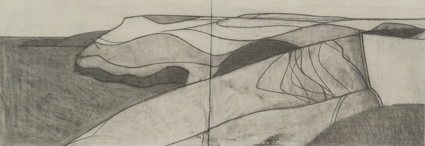 Pentargon drawing 7 2009 15x41cms pencil on paper