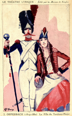 OFFENBACH -  La Fille  du Tambour-Major