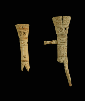 Two dolls, both from South-West Iran, Parthian period ...