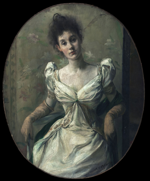 Portrait of Madame Abel Hermant, 1888 (oil on canvas)