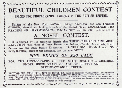 Beautiful Children Contest (litho)