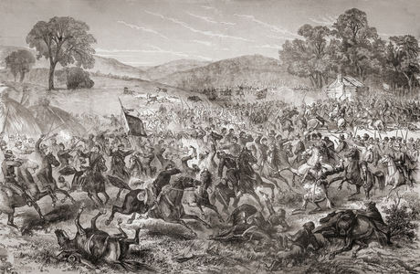 Battle of  Boonsboro, Maryland,  July 8, 1863 (print)