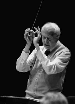 Munich Philharmonic Orchestra 1990 Günther Wand, conductor, 1990 (photo)