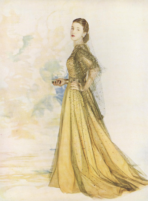Womens Fashion Magazine, advert (detail), USA, 1950s