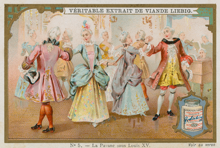The Pavane Under King Louis XV (chromolitho)