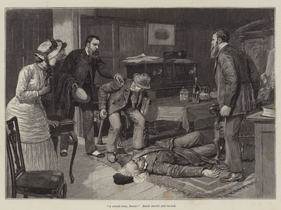 To Call Her Mine, by Walter Besant (engraving)