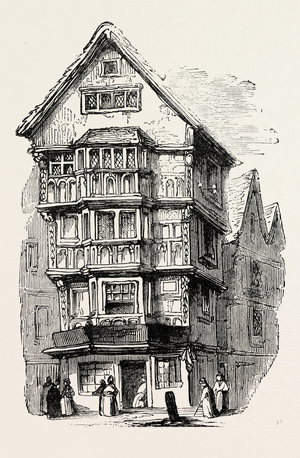 Fifteenth Century House Fleet Street London