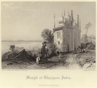 Musjid at Ghazipore (engraving)