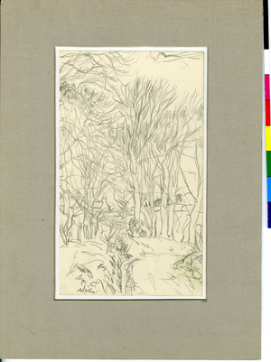 Castleton, c.1939-73 (pencil on paper)