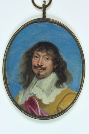 William Cavendish, 1st Duke Of Newcastle (w/c on ivory)