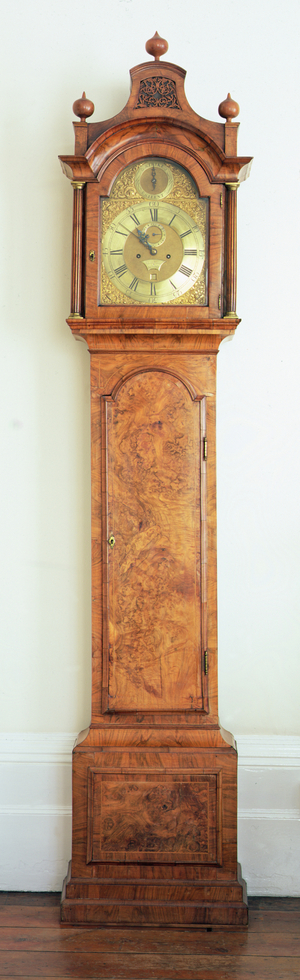 Eight day long-case clock, c.1752 (wood)
