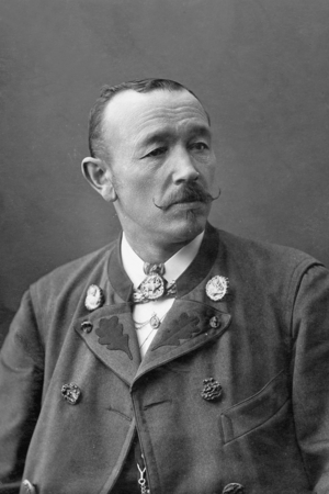 Georg Eisenberger, 1919 (b/w photo)