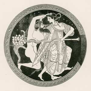Satyr and Maenad (engraving)