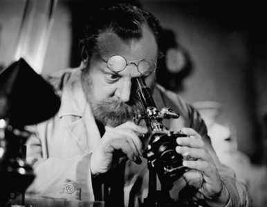 Emil Jannings in the film 'Robert Koch', 1939 (b/w photo)