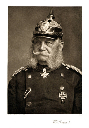 William I , 1870 (copper plate print)