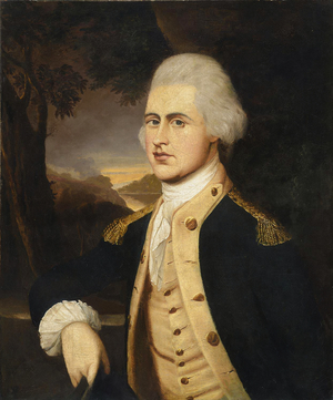 Portrait of Major John Macpherson, c.1775-85 (oil on canvas on panel)