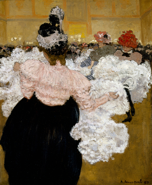 At the Moulin Rouge, 1897 (oil on canvas)