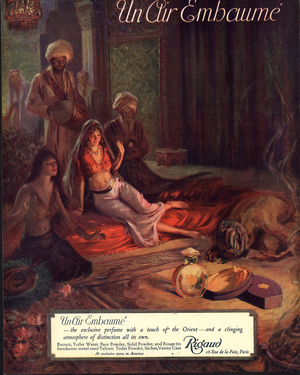 Ad for Candle Rigaud, Uk, 1920s (print)