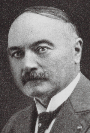 Portrait of Maurice Pellerier (b/w photo)