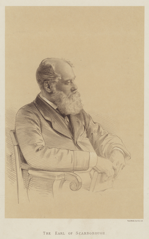 The Earl of Scarborough (litho)