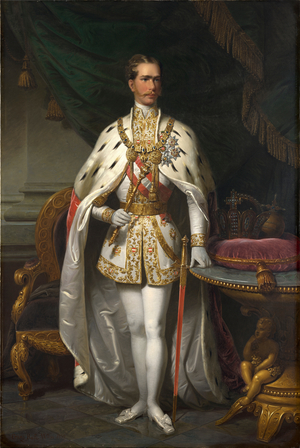 Emperor Franz Joseph I, 1869 (oil on canvas)