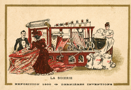 Silk making (chromolitho)