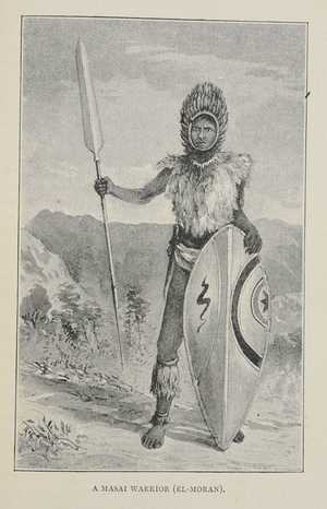 A Masai warrior. (El-Moran).