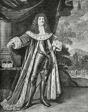 Portrait of Frederich William, Elector of Brandenburg and Duke of Prusia (engraving)