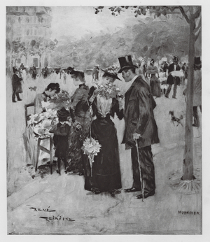 Fruhlingsblumen (litho)