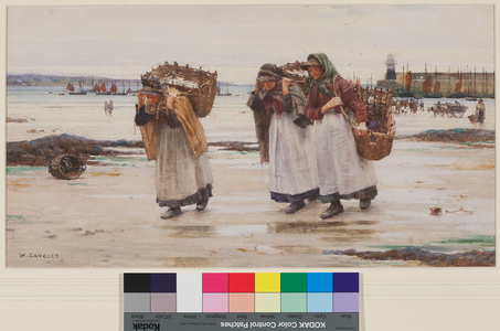 The Breadwinners, c.1896 (w/c on paper)