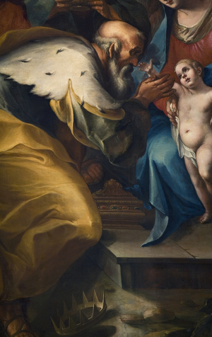 Adoration of the Magi, detail of 3498488