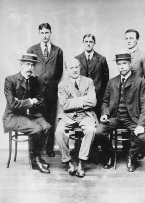 Diploma in Anthropology Class of 1910–11 at Oxford University, c.1910-11 (silver print)