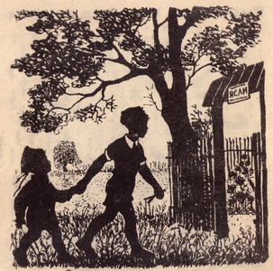 From Morning to Evening, 1945 (lithograph)