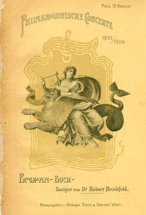Programme cover for Philharmonische