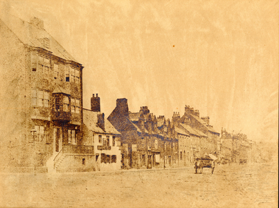 The School of Mr John Collingwood Bruce, Percy Street, Newcastle, c.1860 (b/w photo)