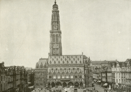 Arras, Hotel de Ville (b/w photo)