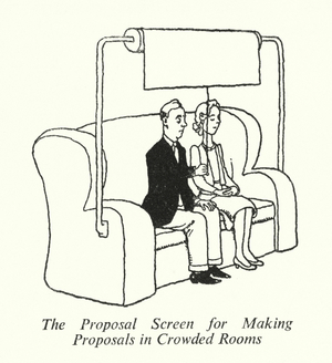 The Proposal Screen for Making Proposals in Crowded Rooms (litho)