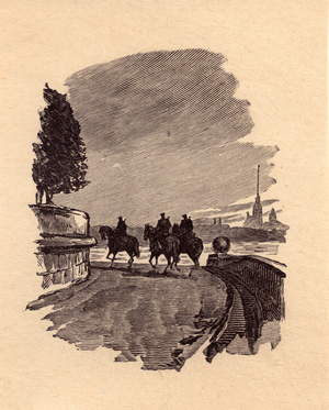 Leningrad, 1952 (woodcut)