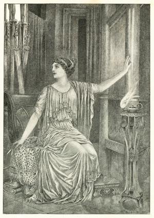 Illustration for Homer's Odyssey (litho)